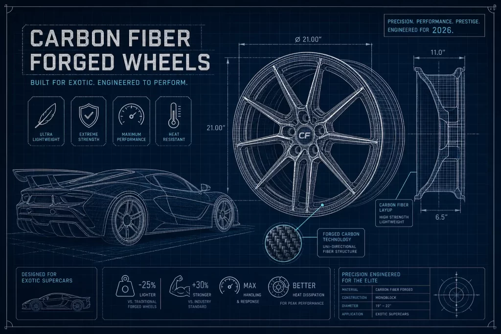 best carbon fiber forged wheels for exotic supercars in 2026 1782730541150