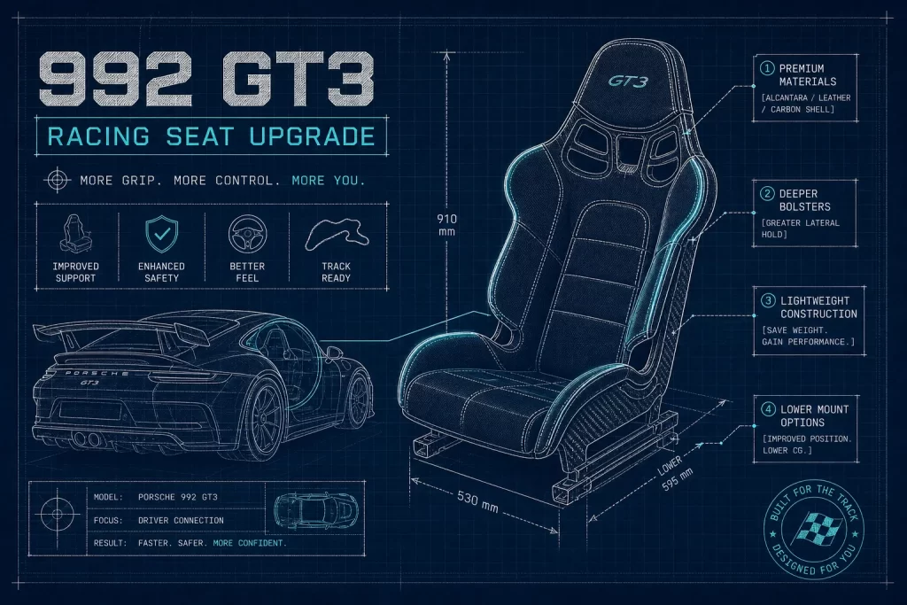 porsche 992 gt3 racing seat upgrade what s worth it 1782729090089