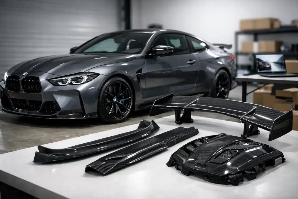 Buy BMW M4 Carbon Fiber Parts Online