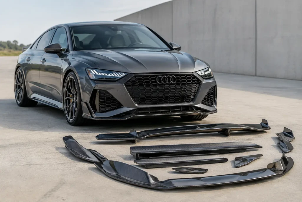 Audi Carbon Fiber Body Kit: Fitment First
