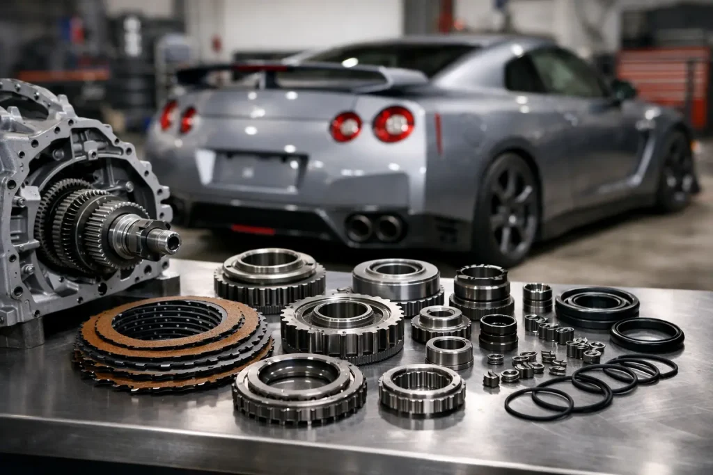 Nissan GT-R R35 Transmission Rebuild Kit Guide