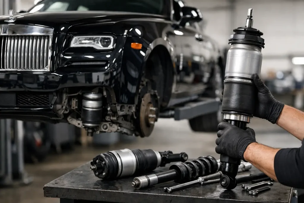 Rolls-Royce Air Suspension: Symptoms and Repairs