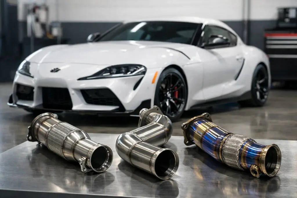 Toyota Supra MK5 Downpipe Options Explained